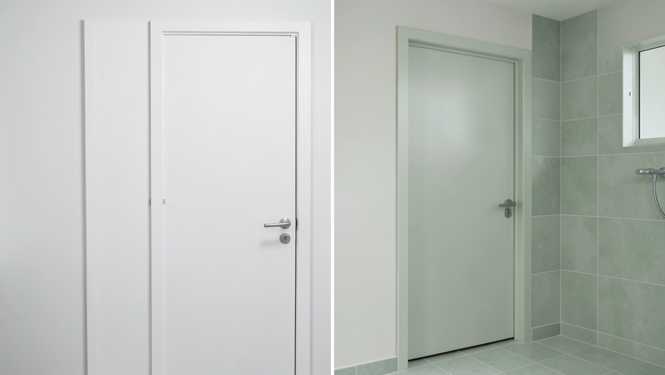 Dobór płyt g-k do ścianki z drzwiami