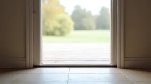 Jaki otwór pod drzwi przesuwne 90